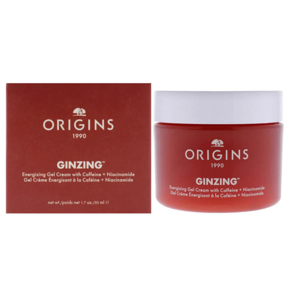 ORIGINS 1990 GINZING Energizing Gel Cream with Caffeine + Niacinamide 1.7oz New